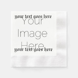 Aangepaste foto en tekst Kerk – Religieuze doop  Servet