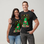Aangepaste foto en tekst Kerstmis T-shirt (Unisex)