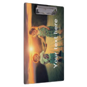 Aangepaste foto en tekst klembord (Rechts)