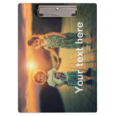 Aangepaste foto en tekst klembord (Voorkant)