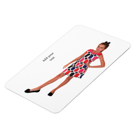 Aangepaste FOTO en tekst. Magneet (Linkerzijde)