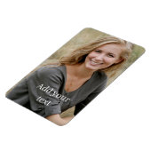 Aangepaste foto en tekst. magneet (Linkerzijde)