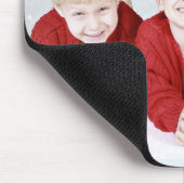 Aangepaste foto en tekst muismat (Hoek)