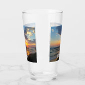 Aangepaste foto en tekst op maat glas (Links)