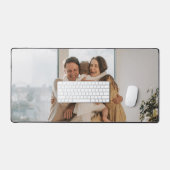 Aangepaste foto en tekst Persoonlijk Bureaumat (Keyboard & Muis)