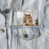 Aangepaste foto en tekst Persoonlijk Button (Insitu)