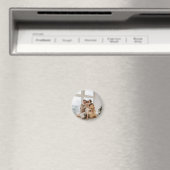 Aangepaste foto en tekst Persoonlijk Magneet (Insitu (Vaatwasser))