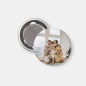 Aangepaste foto en tekst Persoonlijk Magneet (Voorkant / Achterkant)