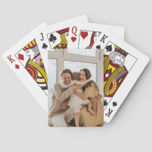 Aangepaste foto en tekst Persoonlijk Pokerkaarten