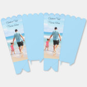 Aangepaste foto en tekst Popcorn Box gepersonalise Bedankdoosjes (Ongevouwen)