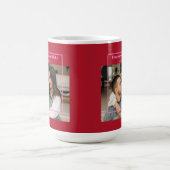 Aangepaste foto- en tekst romantisch cadeau - Gepe Koffiemok (Center)