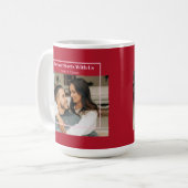 Aangepaste foto- en tekst romantisch cadeau - Gepe Koffiemok (Voorkant links)