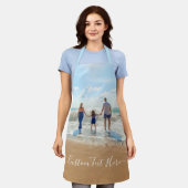 Aangepaste foto en tekst Schort uw foto's ontwerp (Gedragen)