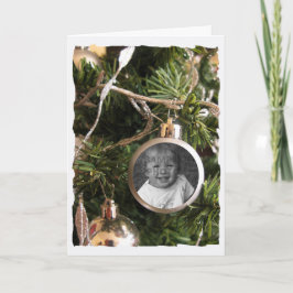 Aangepaste Foto en Tekst Seizoensgebonden Kerstmis Feestdagen Kaart