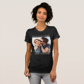 Aangepaste foto en tekst t-shirt (Voorkant volledig)