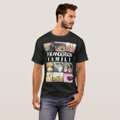 Aangepaste foto en tekst t-shirt (Voorkant volledig)