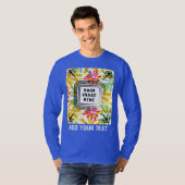 Aangepaste foto en tekst  toevoegen t-shirt (Voorkant volledig)