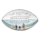 Aangepaste foto en tekst - Uniek uw eigen ontwerp  American Football (Voorkant)