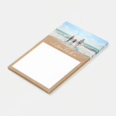 Aangepaste foto en tekst - Uniek uw eigen ontwerp  Post-it® Notes (Schuin)