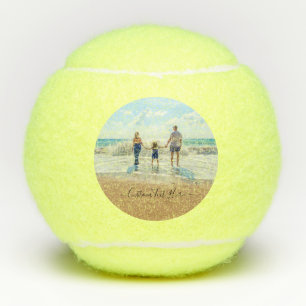 Aangepaste foto en tekst - Uniek uw eigen ontwerp Tennisballen