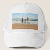 Aangepaste foto en tekst - Uniek uw eigen ontwerp Trucker Pet (Voorkant)