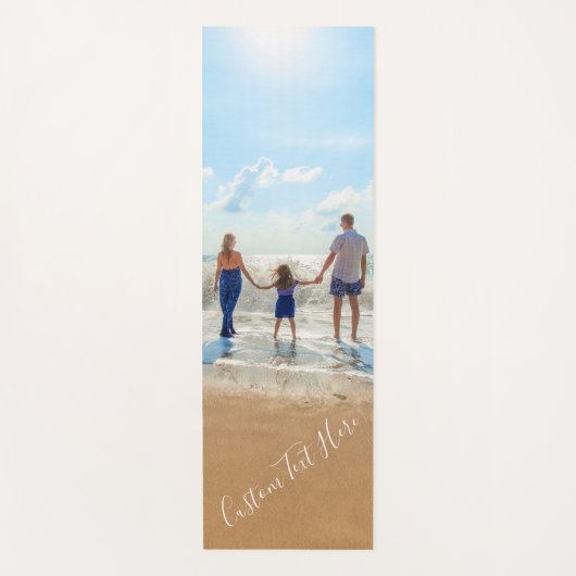 Aangepaste foto en tekst - Uniek uw eigen ontwerp  Yogamat (Voorkant)