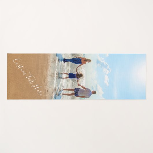 Aangepaste foto en tekst - Uniek uw eigen ontwerp  Yogamat (Voorkant (horizontaal))