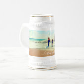 Aangepaste Foto en Tekst Uw Eigen Ontwerp Beer Ste Bierpul (Voorkant links)
