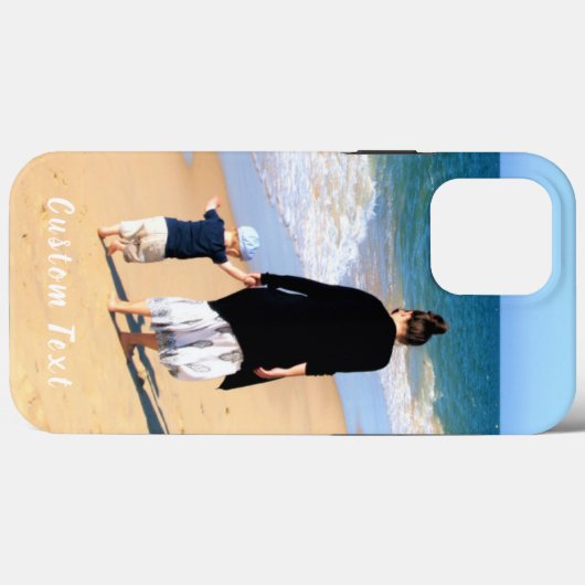Aangepaste foto en tekst - Uw eigen ontwerp - Best Case-Mate iPhone Case (Achterkant (horizontaal))