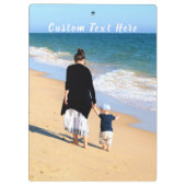 Aangepaste foto en tekst - Uw eigen ontwerp - Best Klembord (Achterkant)