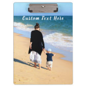 Aangepaste foto en tekst - Uw eigen ontwerp - Best Klembord (Voorkant)
