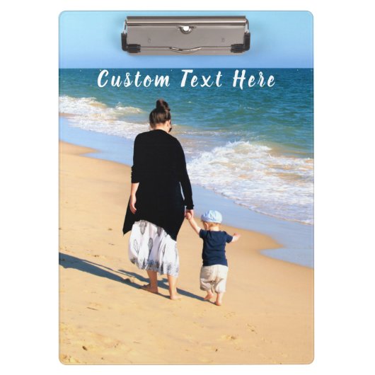 Aangepaste foto en tekst - Uw eigen ontwerp - Best Klembord (Voorkant)