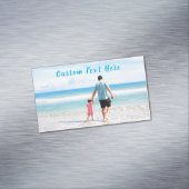 Aangepaste foto en tekst - Uw eigen ontwerp - Best Magnetisch Visitekaartje (Voorbeeld)