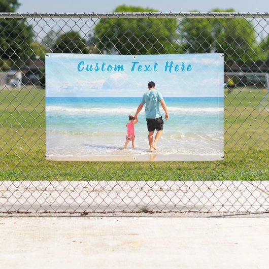 Aangepaste foto en tekst - Uw eigen ontwerp - Best Spandoek (Insitu)