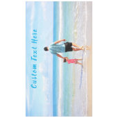 Aangepaste foto en tekst - Uw eigen ontwerp - Best Tafelkleed (Voorkant)