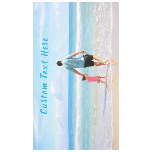 Aangepaste foto en tekst - Uw eigen ontwerp - Best Tafelkleed (Voorkant)