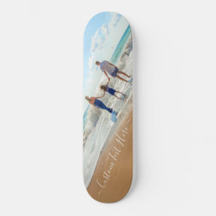 Aangepaste foto en tekst - Uw eigen ontwerp - Fami Persoonlijk Skateboard