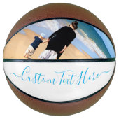 Aangepaste foto en tekst - Uw eigen ontwerp - Kute Basketbal (Voorkant)