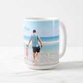 Aangepaste foto en tekst - Uw eigen ontwerp - Kute Koffiemok (Voorkant rechts)