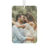 Aangepaste foto en tekst uw eigen ontwerp - Liefde Luchtverfrisser (Achterkant)