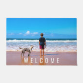 Aangepaste foto en tekst - Uw eigen ontwerp - Mijn Deurmat (Voorkant)