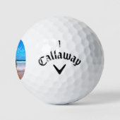 Aangepaste foto en tekst - Uw eigen ontwerp - Mijn Golfballen (Logo)