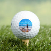 Aangepaste foto en tekst - Uw eigen ontwerp - Mijn Golfballen (Insitu Shirt)