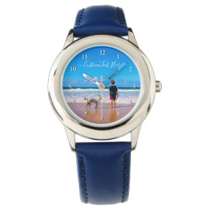 Aangepaste foto en tekst - Uw eigen ontwerp - Mijn Horloge