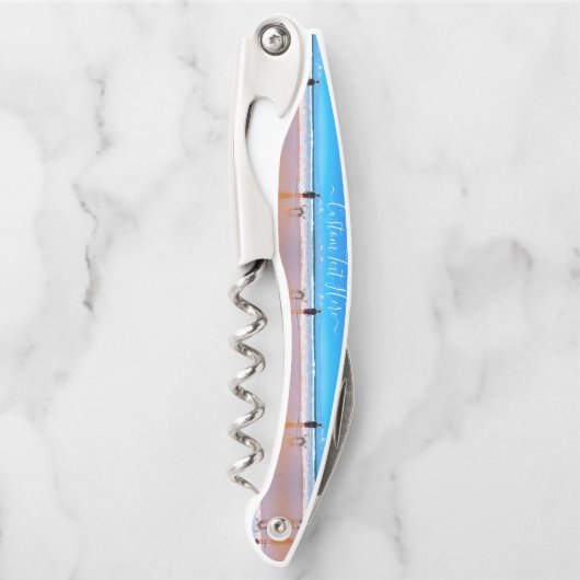 Aangepaste foto en tekst - Uw eigen ontwerp - Mijn Kurkentrekker (Voorkant)