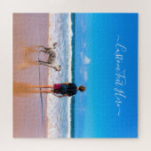 Aangepaste foto en tekst - Uw eigen ontwerp - Mijn Legpuzzel (Horizontaal)