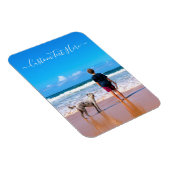 Aangepaste foto en tekst - Uw eigen ontwerp - Mijn Magneet (Rechterzijde)