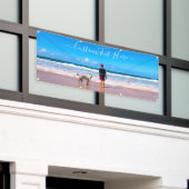 Aangepaste foto en tekst - Uw eigen ontwerp - Mijn Spandoek (Buitenkant Gebouw)