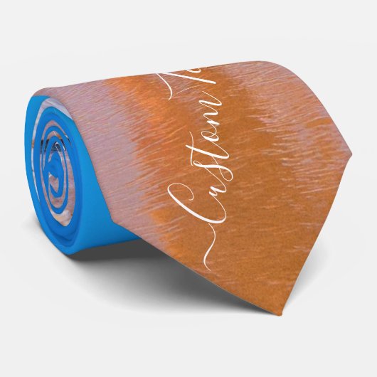 Aangepaste foto en tekst - Uw eigen ontwerp - Mijn Stropdas (Opgerold)