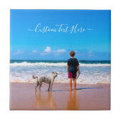 Aangepaste foto en tekst - Uw eigen ontwerp - Mijn Tegeltje (Voorkant)